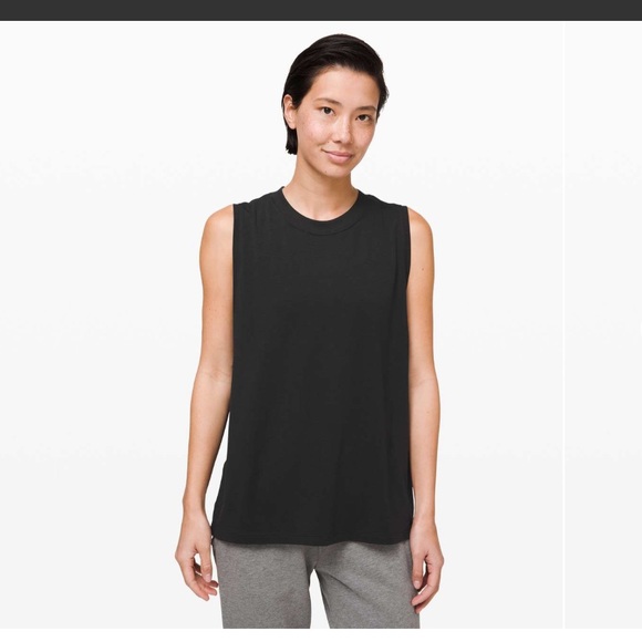 Lululemon All Yours Tank Black Size 10 - Picture 1 of 7
